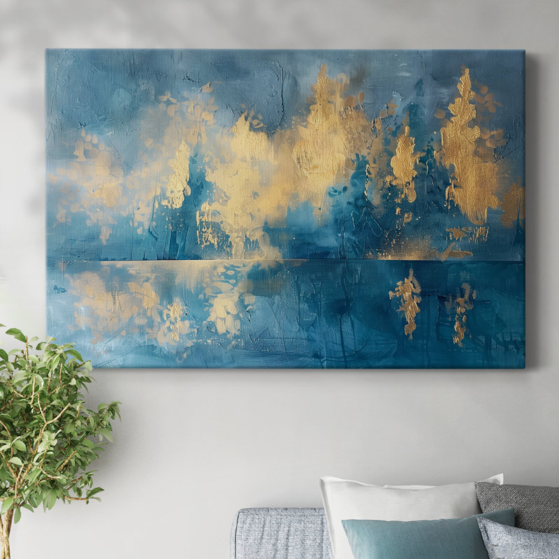 Série de paysages abstraits CLXIV, H 40 po x l 60 po
