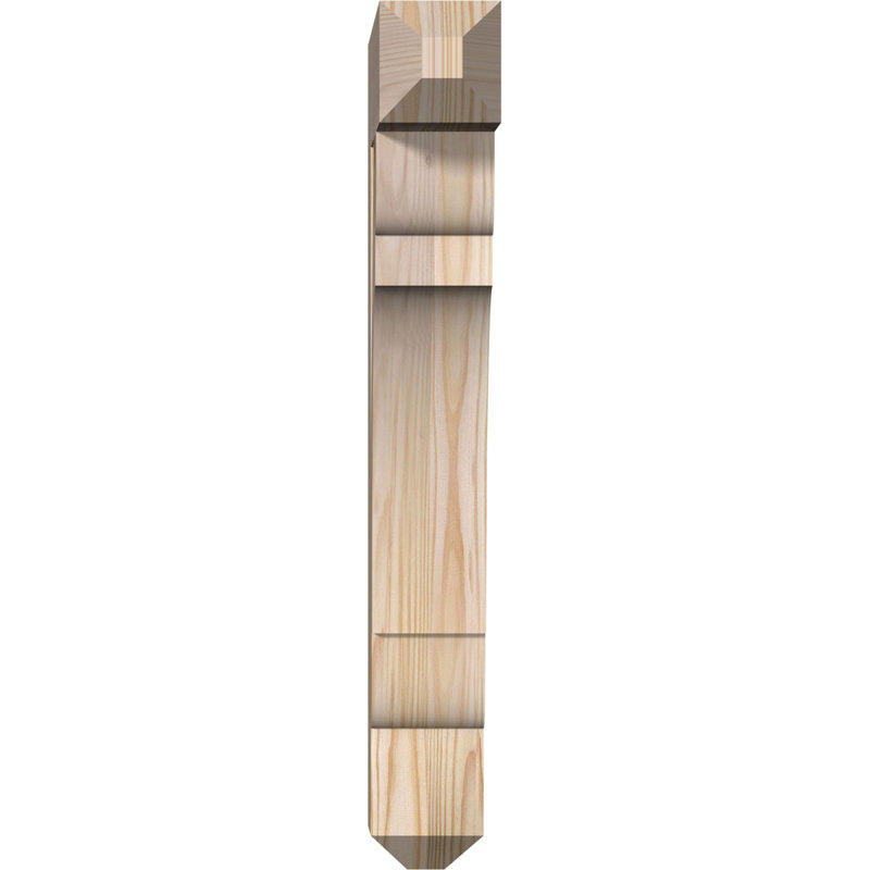 Support pour artisan olympique, Douglas (lisse), H 26 po x l 3,5 po x P 14 po