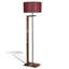 Lampe sur pied à abat-jour tambour Elysian