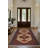 Jateen Collection Digital Print Cotton-Polyester Blend Red Beige Rug-238497253