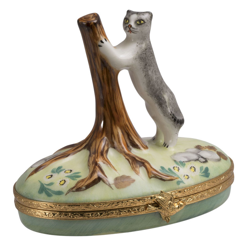 Cats Handmade Ceramic Decorative Box