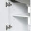 Meuble-lavabo élégant avec lavabo, tiroirs et armoire pour un décor de salle de bain fonctionnel et élégant.-2074719884