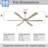 Lofties 66'' Ceiling Fan with LED Lights-261454273