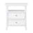 Weston 2-Drawer Nightstand With Spacious Storage And Elegant Nickel Finish, Perfect For Modern Bedrooms-2098040472