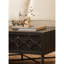 Bequest Pinewood Cross Legs Coffee Table with Storage