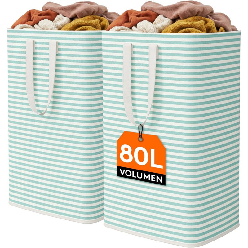 Polyester Laundry Room Organiser, Green