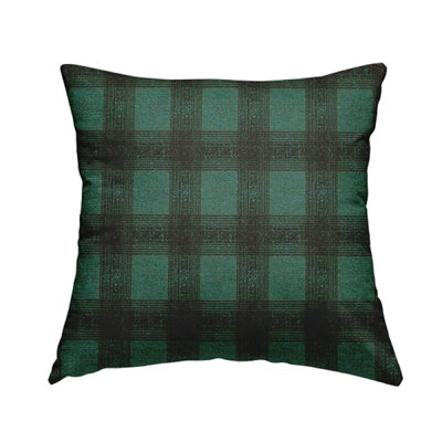 Chokio Plaid Rectangular Throw Cushion