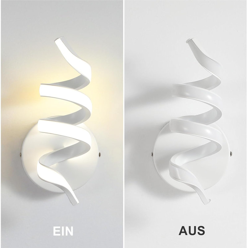 Wall light indoor LED wall lamp: staircase living room bedroom hallway modern design wall lamp 7W wall lights indoor warm white 3000K