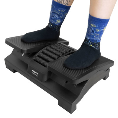 Dual Pedal Ergonomic Footrest