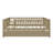 Wood Daybed With Trundle And Fence Guardrails-1255927859