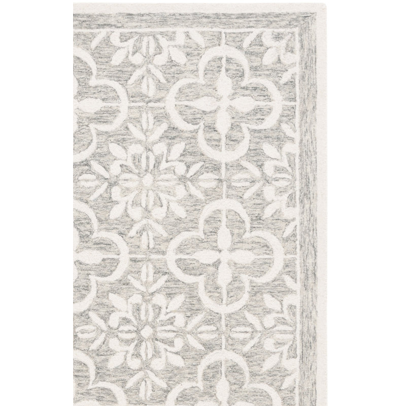 Lauren Ralph Lauren Hand Tufted Wool & Cotton Damask Rug, Rectangle 3' x 5'