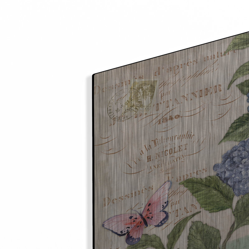 «Parisian Hydrangeas II» par Paul Brent, H 12 po x l 12 po