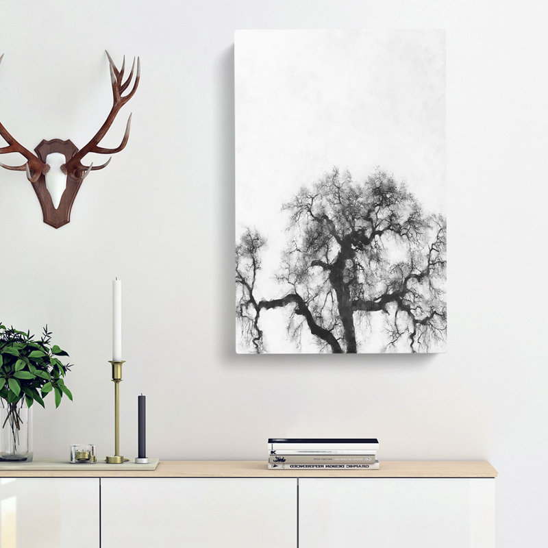 Old Oak Tree - Wrapped Canvas Print, 60cm H x 40cm W x 3cm D