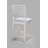 2Pc Upholstered Counter Height Pub Chairs