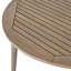 Table en bois avec finition grise, 47,36 po x 47,36 po de long, pour le plaisir dans la cour-1377743751