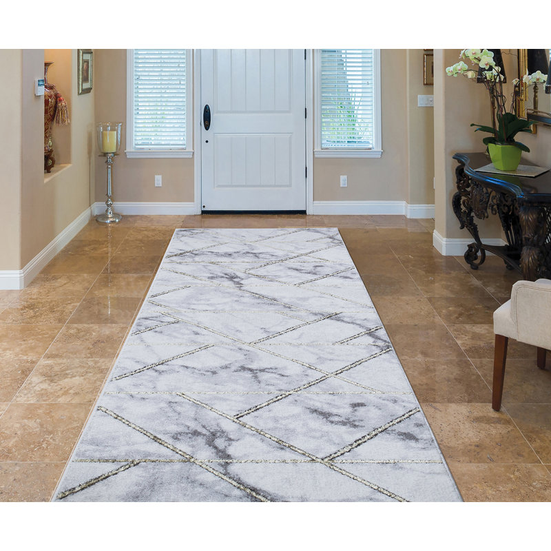 Perryopolis Geometric Indoor Rug, Runner 2'3" x 7'3"
