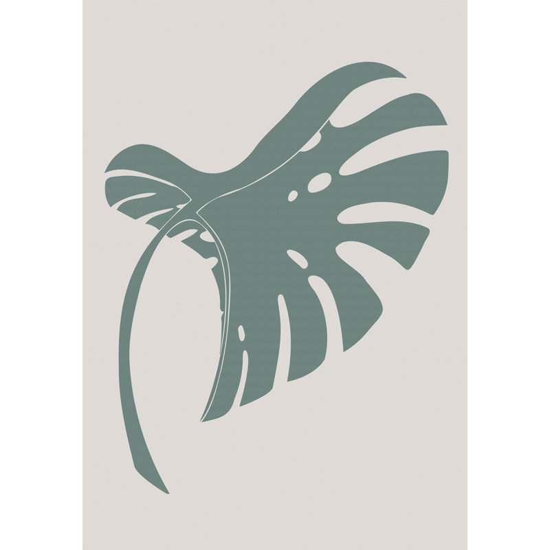 Monstera Bent, 76.2 cm H x 50.8 cm W