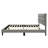 Charging Gray Queen Sized Bed In A Box With Channel Headboard Secure - Upholstered Shade