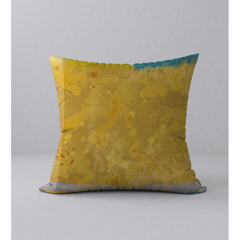 Magnifique housse de coussin décorative carrée/insert, 20 po x 20 po
