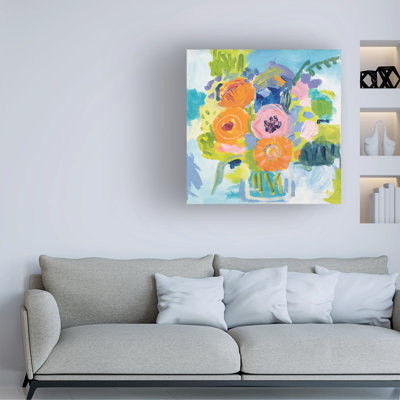 Art sur toile Farida Zaman «Summer Bouquet»