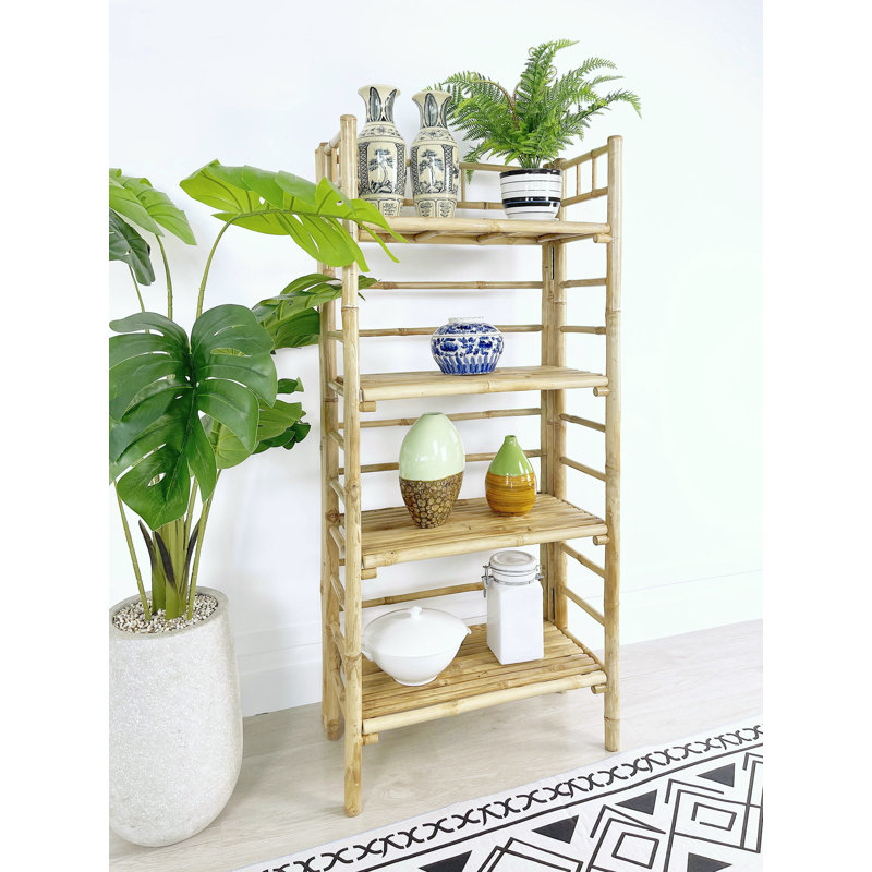 Adell Bookcase, (4 Shelves) 53" H x 24" W x 13.5" D