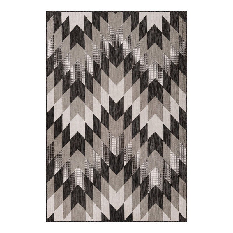 Blox Hower Indoor/Outdoor Area Rug, Rectangle 6'1" x 9'