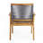 Outdoor Acacia Wood Club Chairs