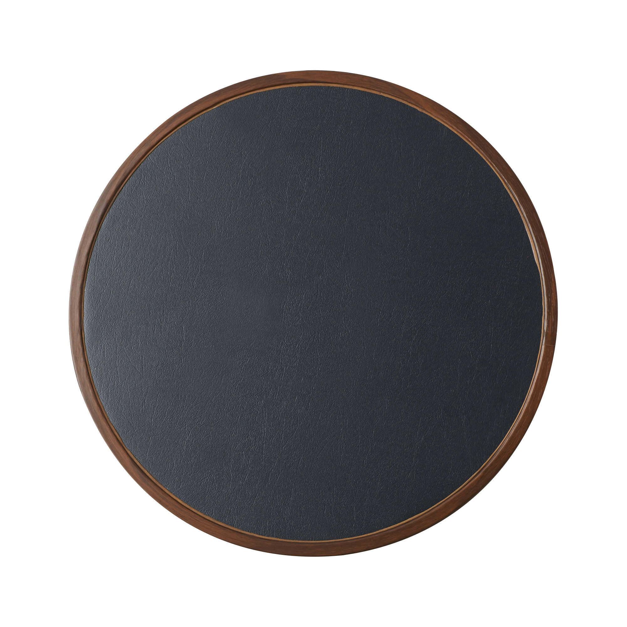 Hulme Round Vinyl Platter, Walnut