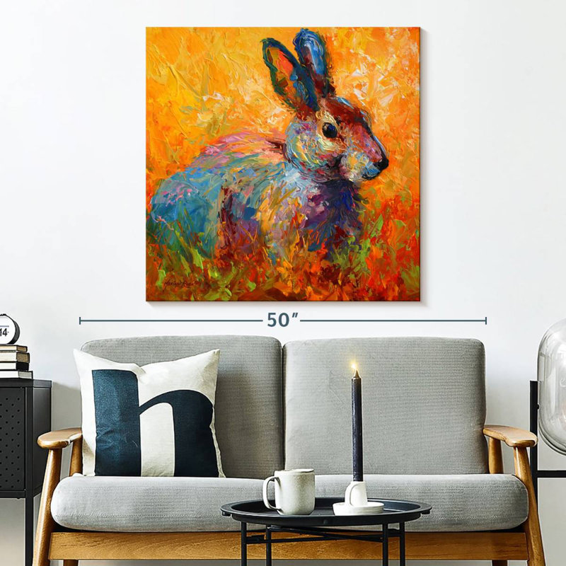 Brampt Adorable Bunny, 33" H x 33" W