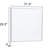 Bathroom Mirror - 32-Inch Aluminum Silver, Clear View, Frame, Easy Installation