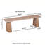 Solid Wood Bench