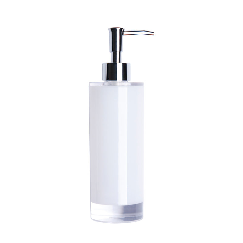 Plastic Soap Dispenser, White