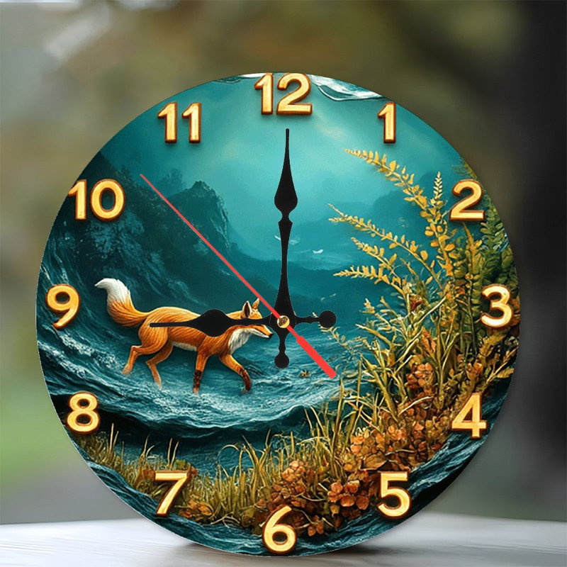 Horloge murale océan