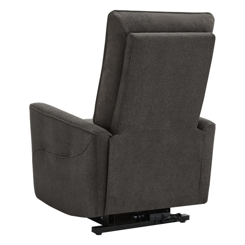 Fauteuil inclinable 29,2 po, Gris anthracite Elite / polyester