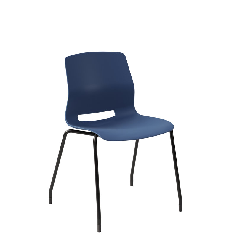 Chaise empilable Imme, Bleu marine