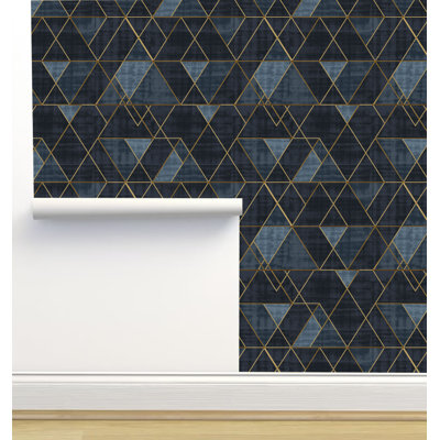 Rouleau de papier peint adhésif L 6 pi x l 24 po Crystal W Design