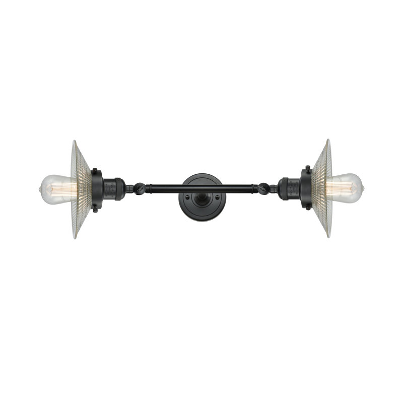 Miramontes 2 - Light Dimmable Vanity Light, 6 Watt Vinage LED Bulb, Matte Black