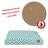 Chevron Geometric Pet Bed-12679976-12679978