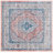 Labarge Shabby Elegance Medallion Distressed Non-Shedding Living Room Bedroom Dining Home Office Area Rug Beige / Orange-1663682334