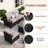 7-pieces Patio Conversation Set With Wide Armrests And Fire Pit Table,outdoor Rattan Seating Group-400181826-400181825