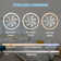 Desnoyer 19.7 inch Smart APP Low Profile Ceiling Fan Remote Control 6-Speed Flush Mount LED Lighting