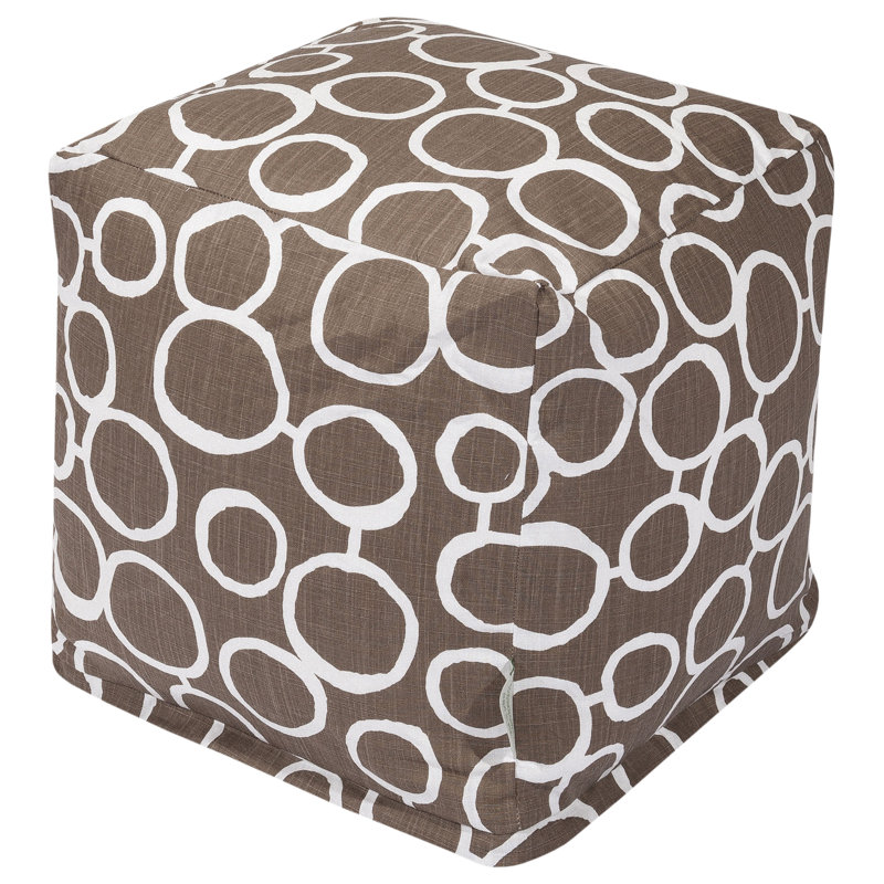 Logue Upholstered Ottoman, Mocha