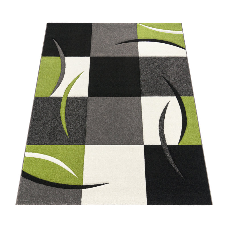 Jaida Abstract Area Rug, Rectangle 80 x 150cm