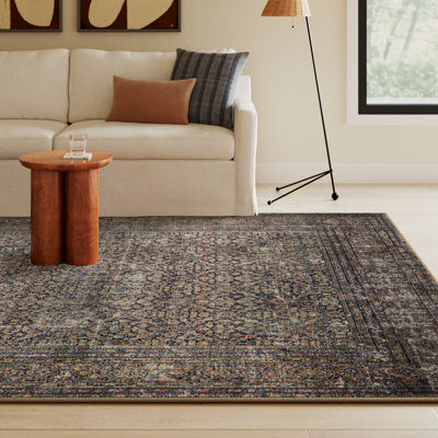 Tapis en denim / multicolore Amber Lewis x Loloi Morgan