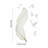 Resin Feather Wall Decor