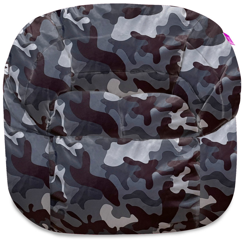 Bean Bag Chair for Kids, Teens and Adults, Structured Comfy Bean Bag Seat for Living Rooms, Bedrooms And Basements, Sonoma Lounge Chair, Multiple Colors and Fabrics