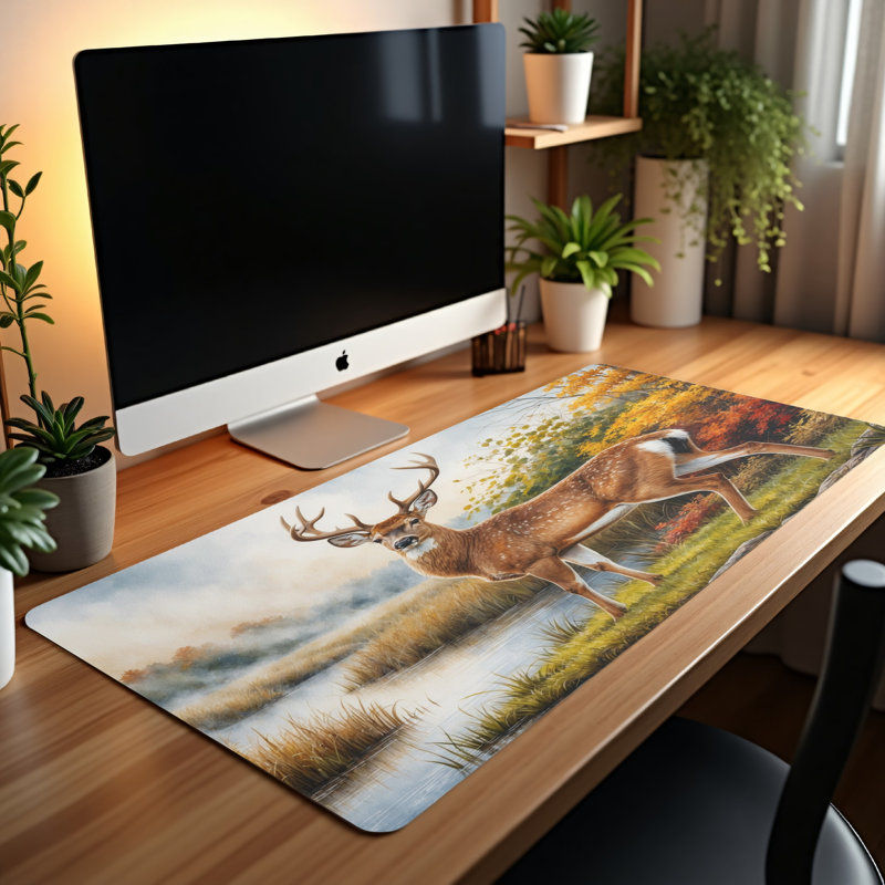 Polyester Desk Pad, 23.6x13.8