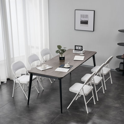 Ensemble de 6 chaises pliantes empilables Frankie