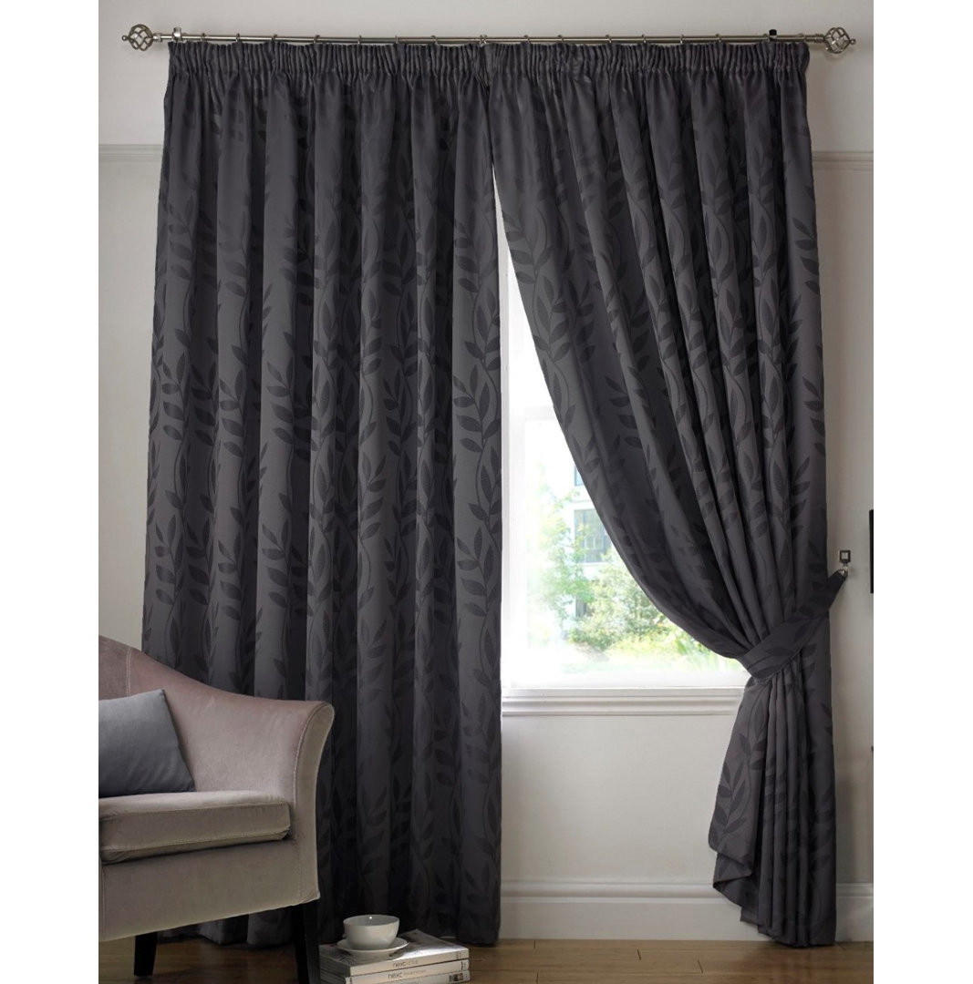 Semi Sheer Curtain Pair
