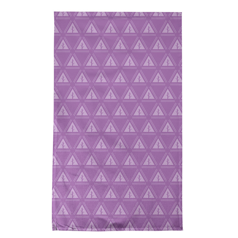 Theo Nath Tea Towel Kitchen Towel, Light Purple/White, Poly Twill